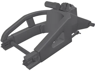 Honda CBR600RR Swingarm 3D Model