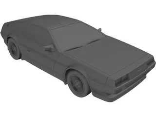 DMC DeLorean (1980) 3D Model