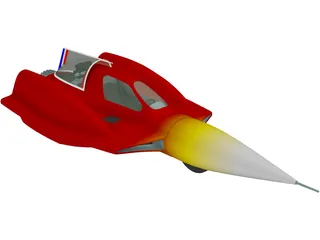 Turbo Sonic Concept 3D Model