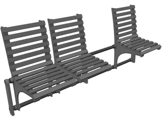 Bench 3D Model