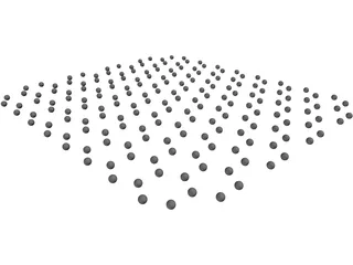 Graphene Layer 3D Model