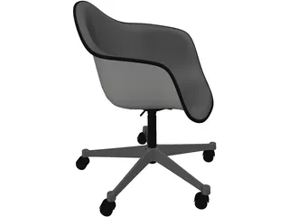 Eames Plastic Chair 3D Model