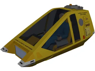 Star Trek Workbee 3D Model