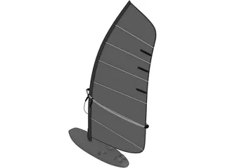 Surfboard 3D Model