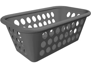 Platic Basket 3D Model