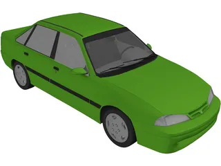 Daewoo Racer GTi 3D Model