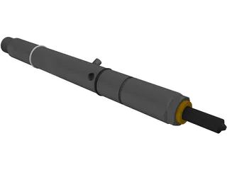 Bosch Diesel Fuel Injector 3D Model