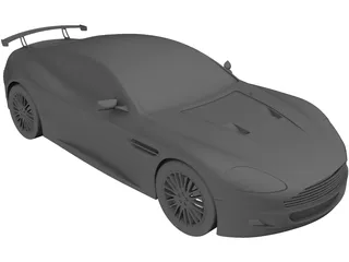 Aston Martin DB9 3D Model