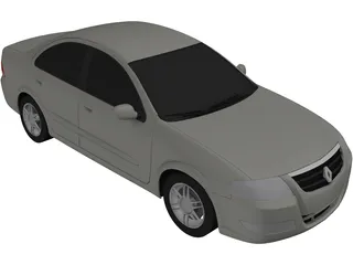 Renault Scala (2010) 3D Model