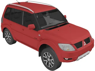 Mitsubishi Pajero 4x4 3D Model