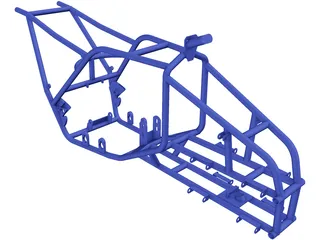 Frame ATV Chassis 3D Model