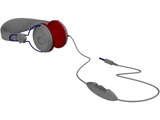 Senheisser Headphones 3D Model
