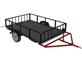 Multi-Purpose Trailer 3D Model