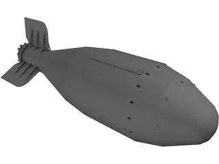 Tsar Bomba 3D Model