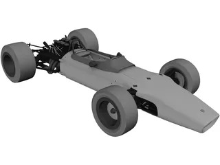 Lotus F1 3D Model