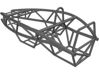 Ariel Atom 2 Chassis 3D Model