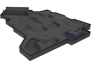 Skate Park 3D Model