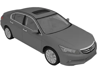 Honda Accord Sedan 3D Model