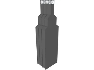 Grain Dryer 3D Model