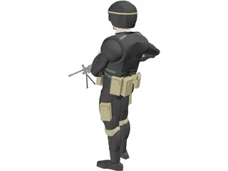 Soldier 3D Model