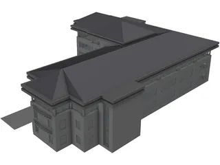 Building Office 3D Model