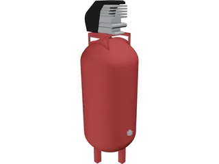 Craftsman Aircompressor 3D Model