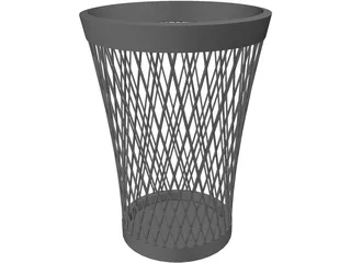 Trash Can 3D Model