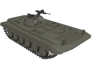 APC Tank 3D Model