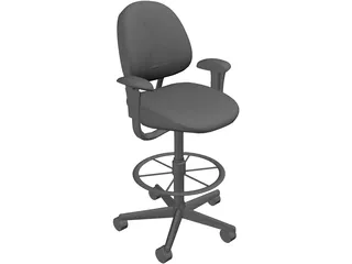 Office Chair 3D Model