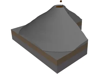 Volcano 3D Model