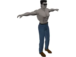 Man 3D Model