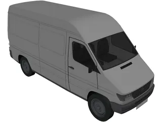 Mercedes-Benz Sprinter 3D Model