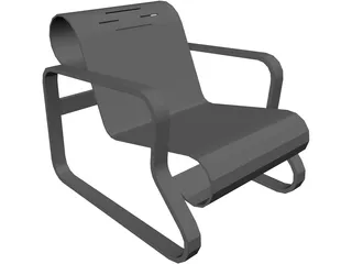 Chair Paemo 3D Model