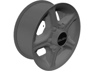 Wheel Isuzu 3D Model