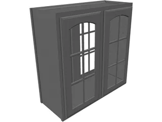 Cabinet Wall 3D Model