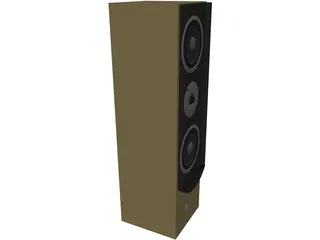 Cat Speaker 3 way  3D Model