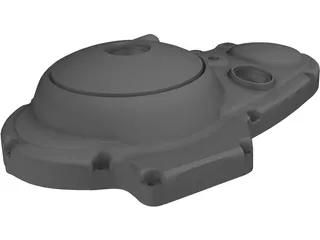 Clutch Cover 3D Model