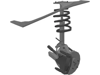 Suspention System 3D Model