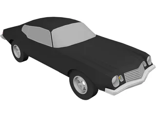 Pontiac Firebird 3D Model