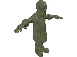 Savantfou 3D Model