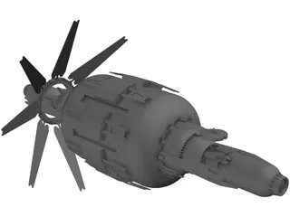 Satellite 3D Model