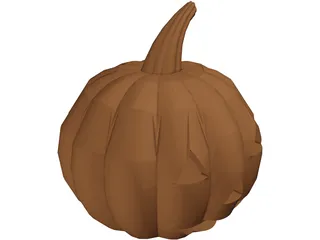 Jack-o-Lantern 3D Model