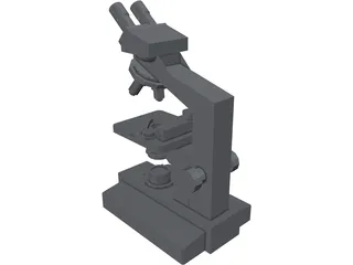 Microscope 3D Model