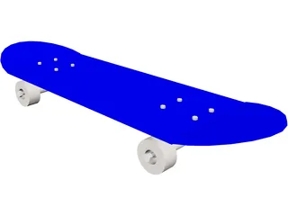 Skateboard 3D Model