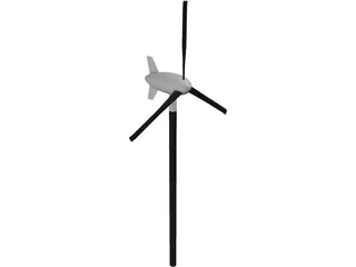 Wind Turbine 3D Model