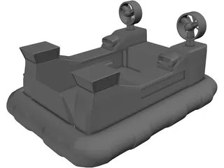 Hovercraft 3D Model