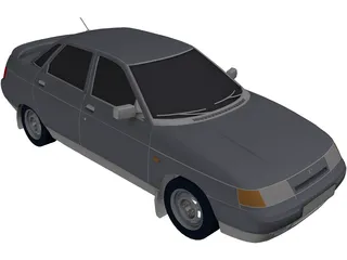 VAZ Lada 2110 3D Model