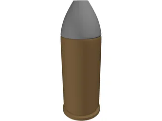 Bullet 9MM Government Edition 3D Model