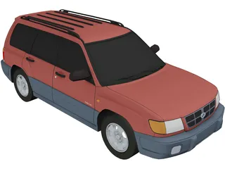 Subaru Forester (1997) 3D Model