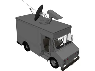 Chevrolet TV Van (1988) 3D Model